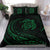 Hawaiian Map Turtle Polynesian Bedding Set - Green - Frida Style - Polynesian Pride