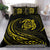 Hawaiian Map Turtle Polynesian Bedding Set - Yellow - Frida Style - Polynesian Pride