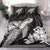 Hawaiian Hibiscus Polynesian Memory Turtle Polynesian Bedding Set White - Polynesian Pride