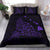 Hawaiian Map Rays Turle Polynesian Bedding Set - Purple - Polynesian Pride