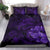 Hawaiian Hibiscus Whale Turtle Dance Polynesian Bedding Set - Purple - Polynesian Pride