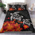 Hawaiian Map Kanaka Turtles Hibiscus Plumeria Bedding Set - Polynesian Pride