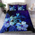 Hawaiian Hibiscus Tropical Deep Ocean Turtle Sea Bedding Set - Polynesian Pride