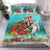 Polynesian Duvet Cover Set - Fiji Bedding Set Ocean Turtle Hibiscus - Polynesian Pride