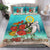 Polynesian Duvet Cover Set - Vanuatu Bedding Set Ocean Turtle Hibiscus - Polynesian Pride