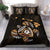 Hawaiian Map Turtle Ohana Hibiscus Kakau Polynesian Bedding Set - Polynesian Pride