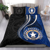 Northern Mariana Islands Bedding Set Kanaloa Tatau Gen MP - Polynesian Pride