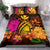 Hawaiian Map Turtle Tribal Kanaka Hibiscus Plumeria Polynesian Bedding Set - Polynesian Pride