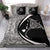 Hawaiian Map Manta Ray Polynesian Bedding Set - White - Circle Style - Polynesian Pride