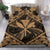 Hawaiian Map Kanaka Hibiscus Gold Polynesian Bedding Set - Polynesian Pride