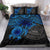 American Samoa Polynesian Duvet Cover Set - Blue Turtle - Polynesian Pride