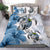 Hawaii Bedding Set - Polynesia Turtle Hibiscus Blue - Polynesian Pride