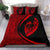 Hawaiian Surfing Waves Fish Hook Polynesian Bedding Set - Circle Style Red - Polynesian Pride