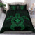 Hawaiian Turtle Kanaka Polynesian Bedding Set - Green - Polynesian Pride