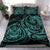 Polynesian Bedding Set - Hawaii Duvet Cover Set Blue Turtle Tribal - Polynesian Pride