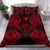 Polynesian Bedding Set - Kosrae Duvet Cover Set Map Red Red - Polynesian Pride