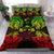 Polynesian Bedding Set - Fiji Duvet Cover Set Map Reggae Reggae - Polynesian Pride