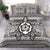 Hawaiian Turtle Polyensian Tribal Bedding Set White - Polynesian Pride