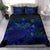 Polynesian Bedding Set - Tuvalu Duvet Cover Set Blue Color - Polynesian Pride