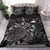 Polynesian Bedding Set - Tokelau Duvet Cover Set Black Color - Polynesian Pride