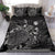 Polynesian Bedding Set - Northern Mariana Islands Duvet Cover Set Black Color - Polynesian Pride