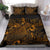 Polynesian Bedding Set - Fiji Duvet Cover Set Gold Color - Polynesian Pride