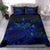 Polynesian Bedding Set - Fiji Duvet Cover Set Blue Color - Polynesian Pride