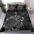 Polynesian Bedding Set - Fiji Duvet Cover Set Black Color - Polynesian Pride