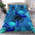 Federated States Of Micronesia Bedding Set - Sea Turtle Blue - Polynesian Pride