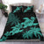 Hawaii Turtle Plumeria Coconut Tree Polynesian Bedding Set - Turquoise - Polynesian Pride