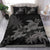 Hawaii Turtle Plumeria Coconut Tree Polynesian Bedding Set - Gray - Polynesian Pride