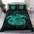 Hawaii Turtle Hibiscus Polynesian Bedding Set - Full Style - Turquoise - Polynesian Pride