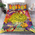 Polynesian Bedding Set - Turtle Shark Manta Duvet Cover Sets Black - Polynesian Pride