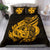 Polynesian Bedding Set - Wallis And Futuna Duvet Cover Set Father And Son Gold - Polynesian Pride