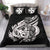 Polynesian Bedding Set - Wallis And Futuna Duvet Cover Set Father And Son Black - Polynesian Pride