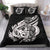 Polynesian Bedding Set - Fiji Duvet Cover Set Father And Son Black - Polynesian Pride