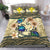 Kanaka Maoli (Hawaiian) Bedding Set Polynesian Turtle Hibiscus Beige - Polynesian Pride