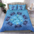 Hawaii Turtle Hibiscus Blue Bedding Set - Polynesian Pride