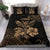 Hawaiian Bedding Set - Kanaka Maoli Polynesian Gold - Polynesian Pride