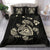 Hawaiian Map Turtle Ohana Hibicus Polynesian Bedding Set - Beige - Polynesian Pride