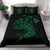 Hawaii Polynesian Mahi - Mahi Common Dolphinfish Bedding Set - Green - Polynesian Pride