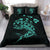 Hawaii Polynesian Mahi - Mahi Common Dolphinfish Bedding Set - Turquoise - Polynesian Pride