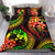 Polynesian Bedding Set - Tonga Duvet Cover Set - Reggae Plumeria REGGAE - Polynesian Pride