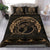 Hawaiian Polynesian Whale Bedding Set Gold - Polynesian Pride