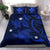 Hawaii Bedding Set - Hawaii Polynesian Turtle Hibiscus Bedding Set - Blue - Polynesian Pride