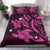 Hawaii Bedding Set - Hawaii Polynesian Turtle Hibiscus Bedding Set - Pink - Polynesian Pride