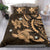 Hawaii Bedding Set - Hawaii Polynesian Turtle Hibiscus Bedding Set - Gold - Polynesian Pride