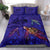 Hawaii Map Kanaka Turtle Bedding Set - Volcano Style - Galaxy - Polynesian Pride