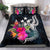 Polynesian Bedding Set - Kosrae Duvet Cover Set Tropical Flowers - Polynesian Pride