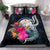 Polynesian Bedding Set - Marshall Islands Duvet Cover Set Tropical Flowers - Polynesian Pride